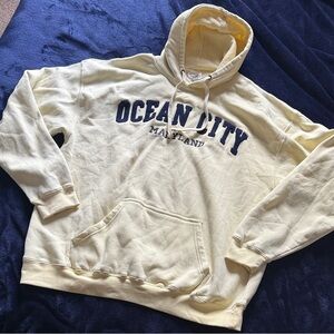 Pacific & Co Soft Yellow Ocean City Hoodie